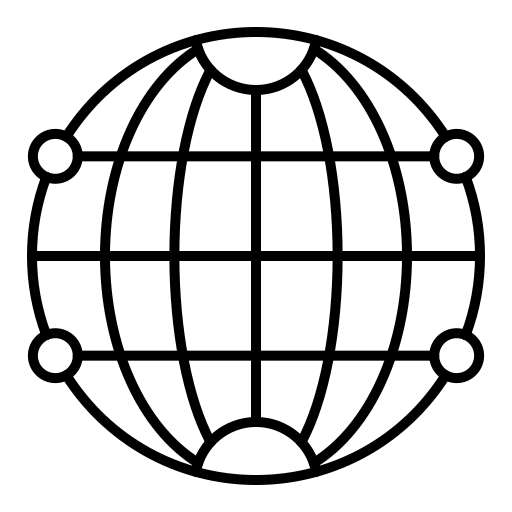Global opportunities line icon